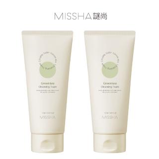 【MISSHA】綿密拿鐵保濕洗面乳-清新綠茶x2 172ml