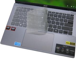 【Ezstick】ACER Swift GO SFG14-63 奈米銀抗菌TPU 鍵盤保護膜(鍵盤膜)