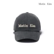 【MATIN KIM】MATIN經典LOGO刺繡棒球帽(灰色)