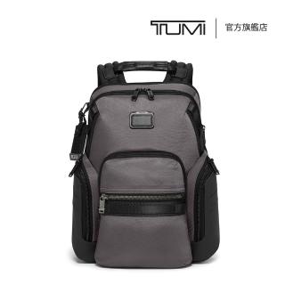 【TUMI】Alpha Bravo Navigation 彈道尼龍商務後揹包 - 炭灰色(TUMI 官方旗艦店)