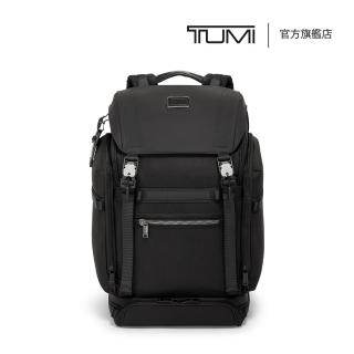 【TUMI】Alpha Bravo Expedition 彈道尼龍大容量筆電掀蓋背包 - 黑色(TUMI 官方旗艦店)
