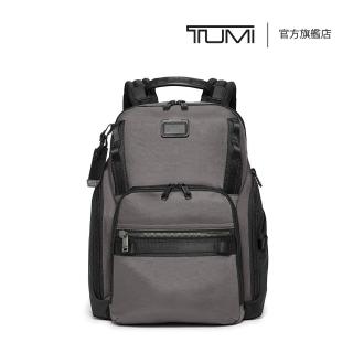 【TUMI】Alpha Bravo Search 彈道尼龍通勤商務後揹包 - 炭灰色(TUMI 官方旗艦店)