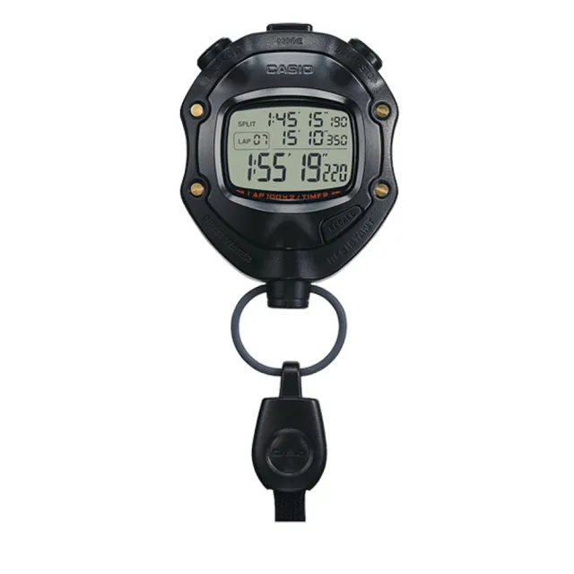 【CASIO 卡西歐】專業記憶計時碼表(HS-80TW)