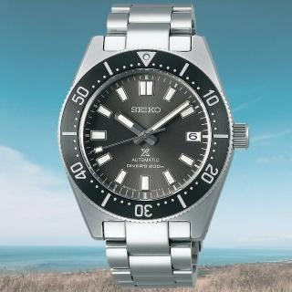 【SEIKO 精工】Prospex 復刻1965 防水200米潛水機械男錶 灰 40mm(SPB143J1.6R35-00P0N)