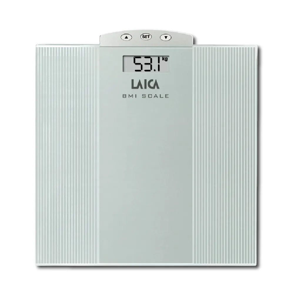 【LAICA 萊卡】BMI電子式體重計(義大利工藝設計/進階款)
