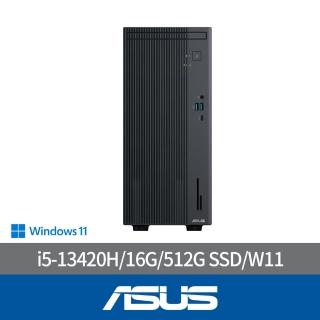 【ASUS 華碩】i5八核文書電腦(i5-13420H/16G/512G SSD/W11/H-V500MV-13420H138W/黑)