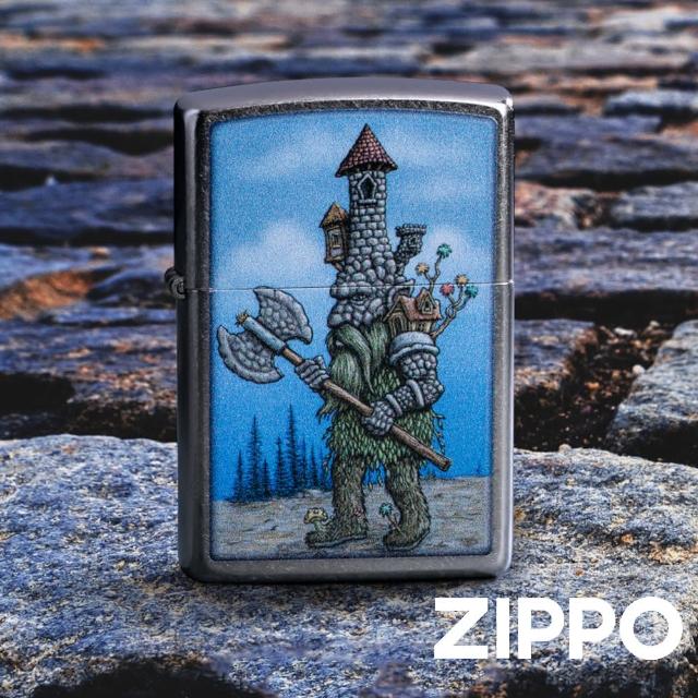 【Zippo】騎士怪物防風打火機(美國防風打火機)