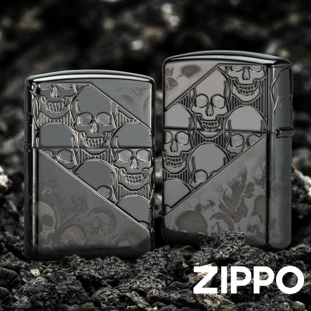 【Zippo】驚悚骷髏防風打火機(美國防風打火機)