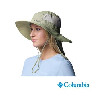 【Columbia 哥倫比亞】中性-超防曬UPF50涼感快排圓盤帽-灰綠(UCU48240GG/JS)