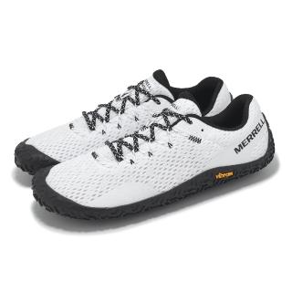 【MERRELL】戶外鞋 Vapor Glove 6 男鞋 白 黑 黃金大底 赤足訓練鞋 溯溪鞋(ML500631)