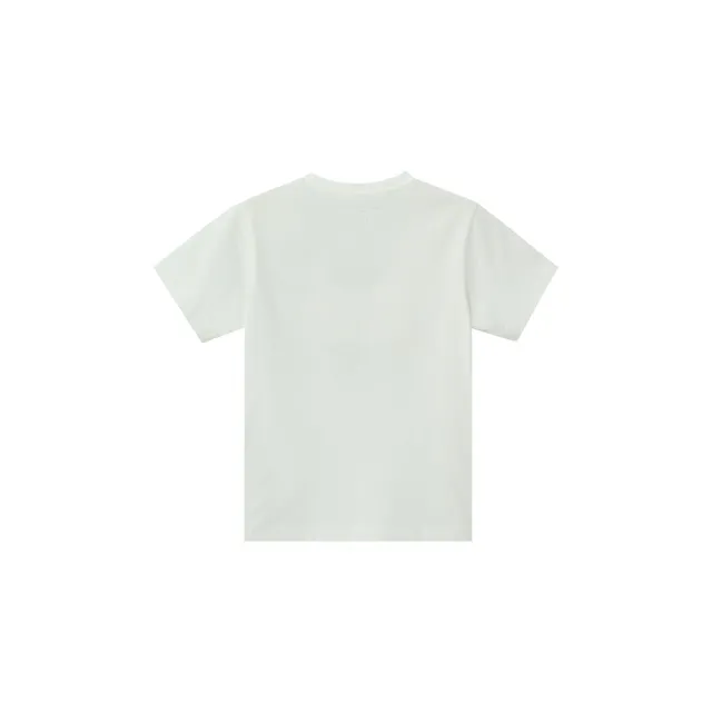 【GIORDANO 佐丹奴】童裝鱷魚插畫印花上衣(22 皎白)