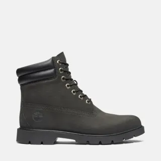 【Timberland】男款黑色休閒六吋靴(A27X6015)