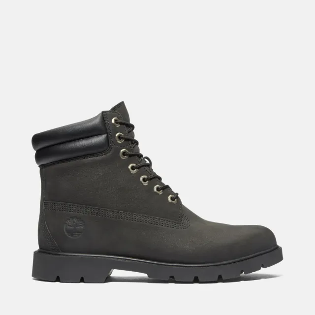 【Timberland】男款黑色休閒六吋靴(A27X6015)