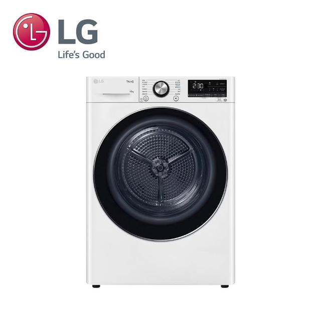 【LG 樂金】10公斤◆免曬衣乾衣機（熱泵除濕式）/冰瓷白(WR-100VW)