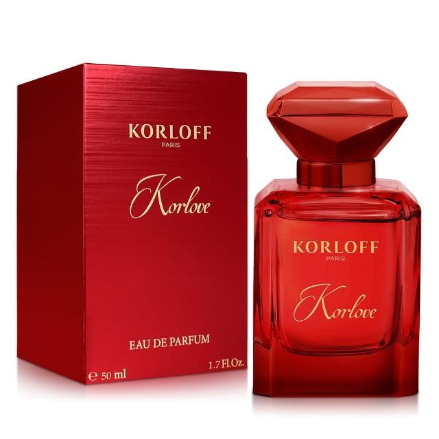 【Korloff】即期品 Korlove 女性淡香精50ml(專櫃公司貨)