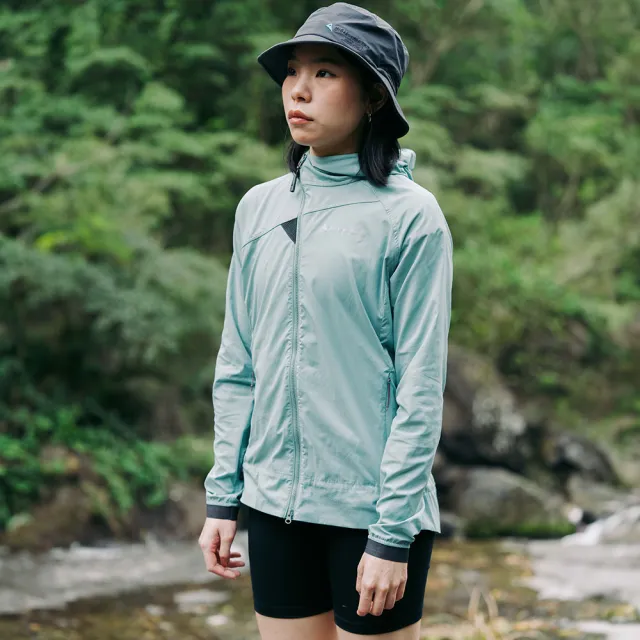 【Klattermusen】女 Nal 輕量舒適快乾連帽外套(戶外運動/休閒旅遊/登山健行休閒/日常/穿搭/攀山鼠)