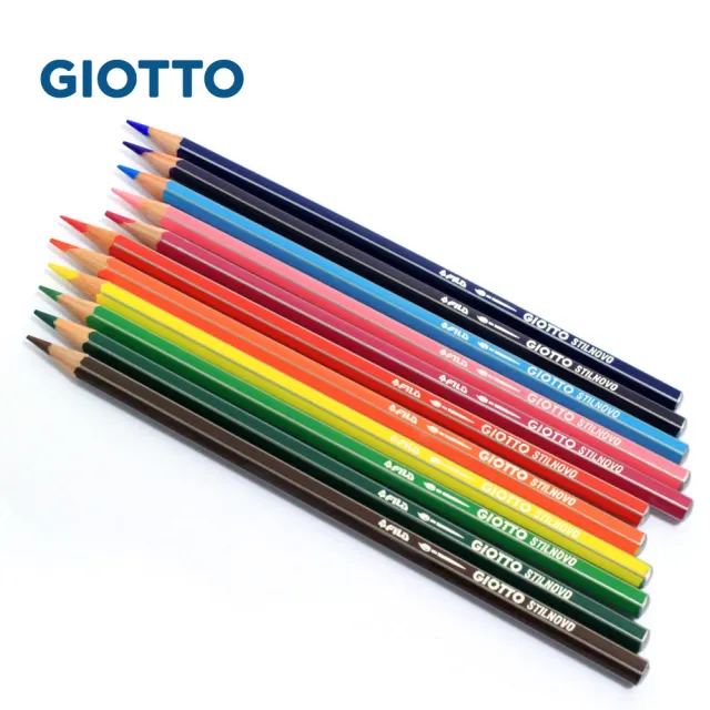 【GIOTTO】STILNOVO 水溶性色鉛筆-36色鐵盒|水性色鉛筆 不易斷芯