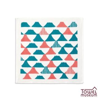 【Towel Museum 美術館】日本製今治『山嶽圖案』小手巾(日本毛巾/今治毛巾/紗巾/吸水/快乾)