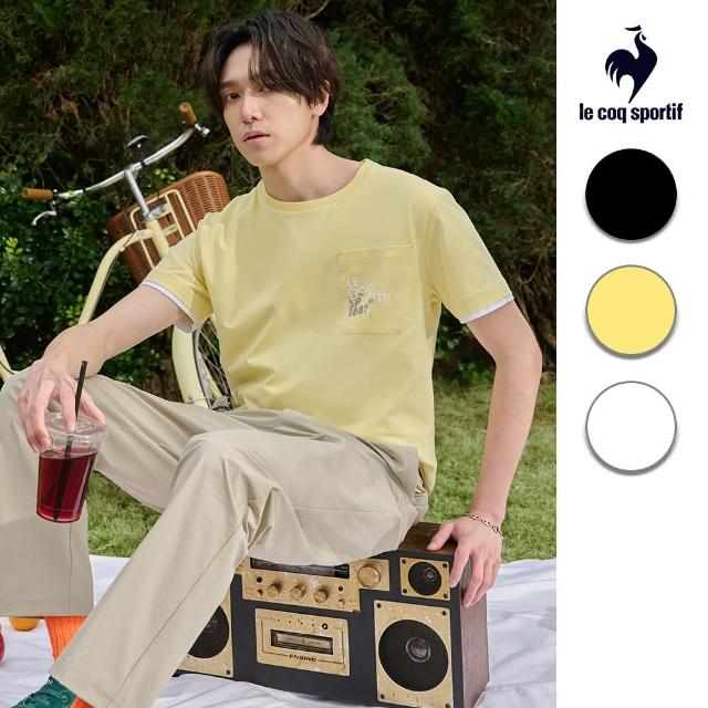 【LE COQ SPORTIF 公雞】官方直營 短袖T恤 男款-3色-LWV21303