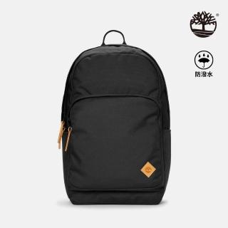 【Timberland 官方旗艦】中性黑色27公升後揹包(A61FQ001)