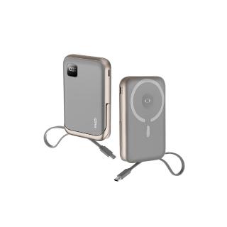 【idmix】Q10 Pro III 10000mAh 35W Magsafe磁吸無線行動電源(自帶線材 一吸就走)