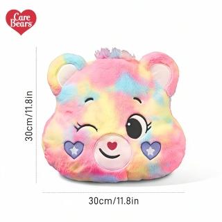 【Care Bears】美國彩虹熊愛心熊Care Bears超柔絨毛抱枕靠墊靠枕玩偶沙發枕頭(女友生日情人聖誕交換禮物)