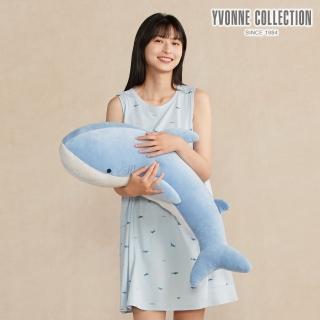 【YVONNE 以旺傢飾】鯊魚彎型抱枕-海島藍