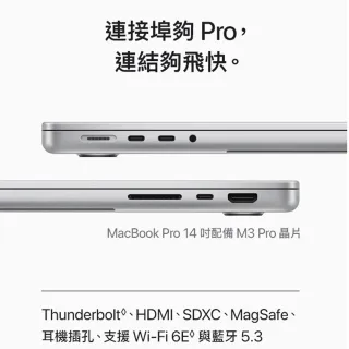【Apple】MacBook Pro 16吋 M3 Pro晶片 12核心CPU與18核心GPU 36G/512G SSD(台版公司貨 特製純英文鍵盤)