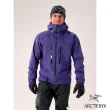 【Arcteryx 始祖鳥】男 Alpha SV 防水外套(聲波藍/黑)