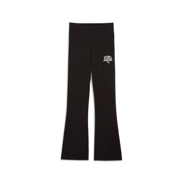 【PUMA官方旗艦】基本系列Puma Class高腰喇叭緊身褲 女童 68587001
