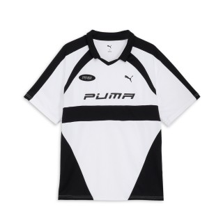 【PUMA官方旗艦】流行系列足球風短袖Polo衫 男女共同 63124202