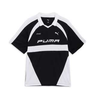 【PUMA官方旗艦】流行系列足球風短袖Polo衫 男女共同 63124201