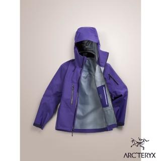 【Arcteryx 始祖鳥】女 Alpha SV 防水外套(聲波藍)