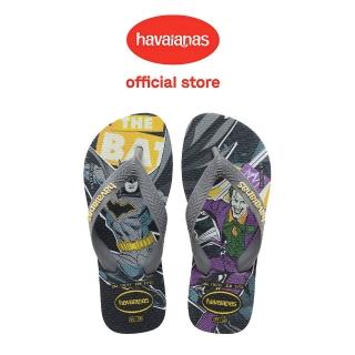 【havaianas 哈瓦仕】拖鞋 童鞋 兒童 夾腳拖 DC漫畫 蝙蝠俠 Kids Top Her☆is Dc 灰 4149874-5178K(哈瓦士)