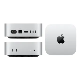 【Apple】2024 Mac mini M4 Pro晶片 12核心CPU與16核心GPU 24G/512G SSD/Gigabit 乙太網路(MCX44TA/A)