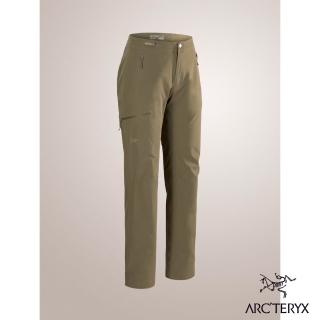 【Arcteryx 始祖鳥】女 Gamma 軟殼長褲(龍紋綠)