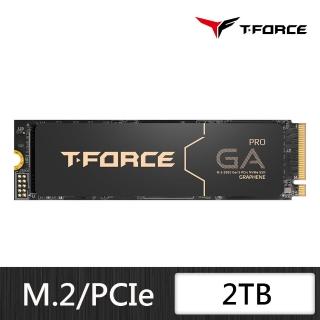 【Team 十銓】電競T-FORCE GA PRO 2TB PCIe Gen5 M.2 SSD 固態硬碟(讀10000MB ; 寫8500MB)