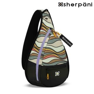 【Sherpani】防潑水多功能斜肩包-25I Esprit 10L｜花紋(撥水 環保 防盜錄)