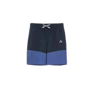 【GIORDANO 佐丹奴】童裝3M拼色短褲(72 新海軍藍X水墨藍)
