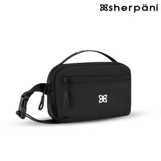 【Sherpani】防潑水多功能腰臀包-25I Hyk 2L｜黑色(撥水 環保 防盜錄)