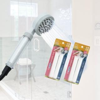 【UdiLife】水電大叔/過濾微米蓮蓬頭x1支+替換濾芯-2入*2組(蓮蓬頭濾芯)