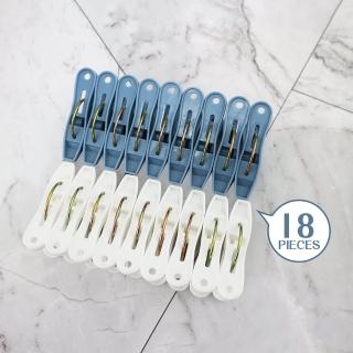 【一品川流】日本製曬衣夾-18入X3組(曬衣夾)