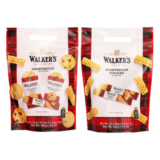 【Walkers 蘇格蘭皇家餅乾】綜合奶油、長條奶油口味餅乾_分享包