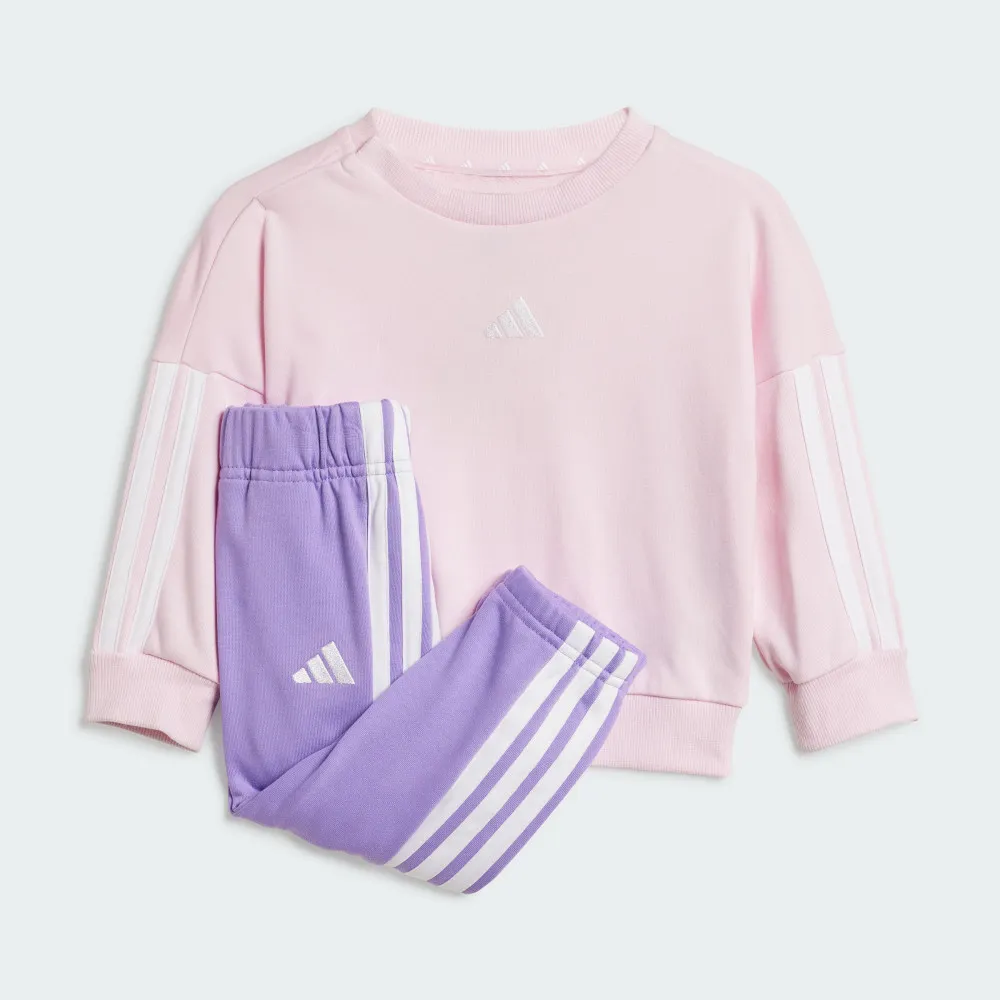 【adidas 愛迪達】ESSENTIALS 運動套裝   嬰幼童裝 JD6482