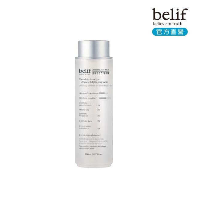 【belif】官方直營 石楠花水光亮采化妝水200ml