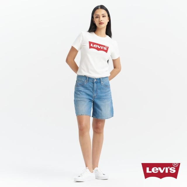 【LEVIS】94’Baggy 女款 中腰寬鬆短褲 女生短褲 牛仔短褲 熱賣單品 001JO-0020