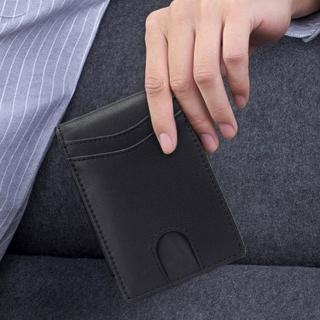 【LEESA】手機磁吸卡包\卡夾\磁吸包\碳纖維卡夾\牛皮錢包\真皮錢包\感應卡包\男生卡包\高階感\