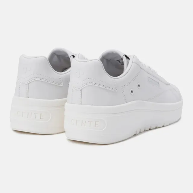 【DESCENTE】迪桑特 COURT D PLATFORM 女士 潮流休閒鞋 輕量款(白色)