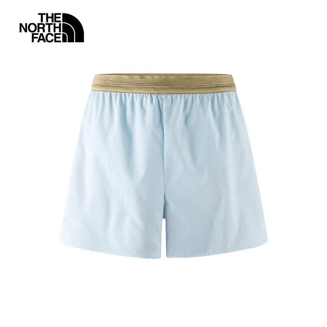 【The North Face 官方旗艦】北面男款藍色DWR防潑水短褲｜85YWZ0I