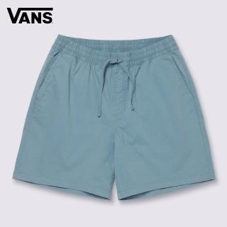 【VANS 官方旗艦】Range Relaxed Elastic 男女款藍色短褲